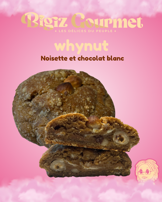 Cookie Why Nut au beurre de cacahuète Bigiz Gourmet Dreux France